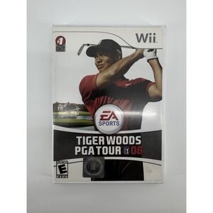 Tiger Woods PGA Tour 08 Nintendo Wii 2008 Complete With Manual EA Sports